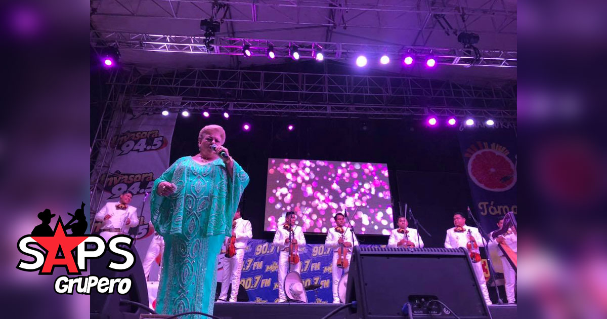 Paquita la del Barrio deslumbra en la Feria de Tijuana 2018