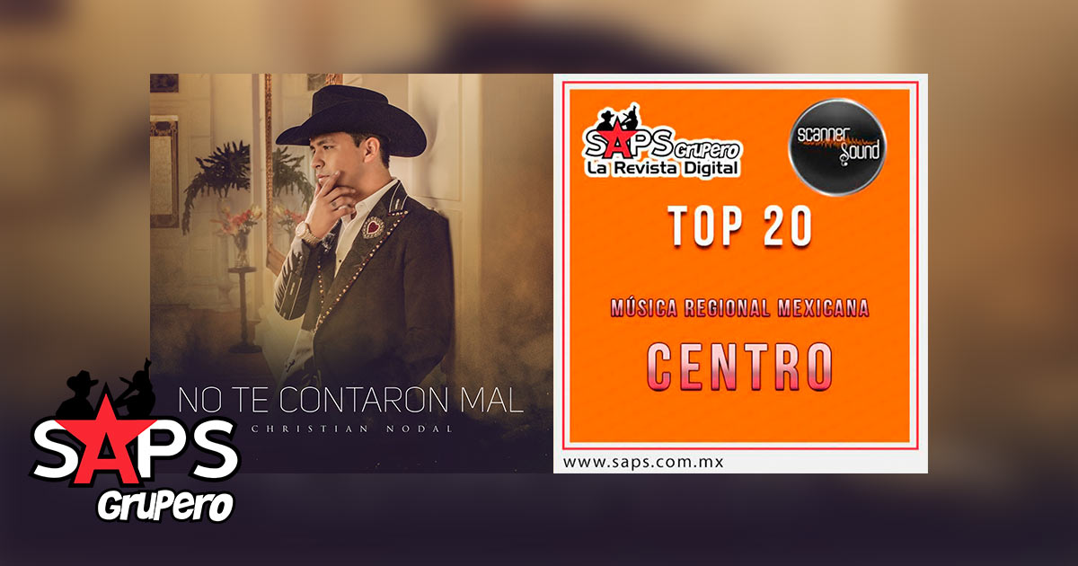 Top 20 de la Música Popular Mexicana del Centro por Scanner Sound del 17 al 23 de Septiembre de 2018