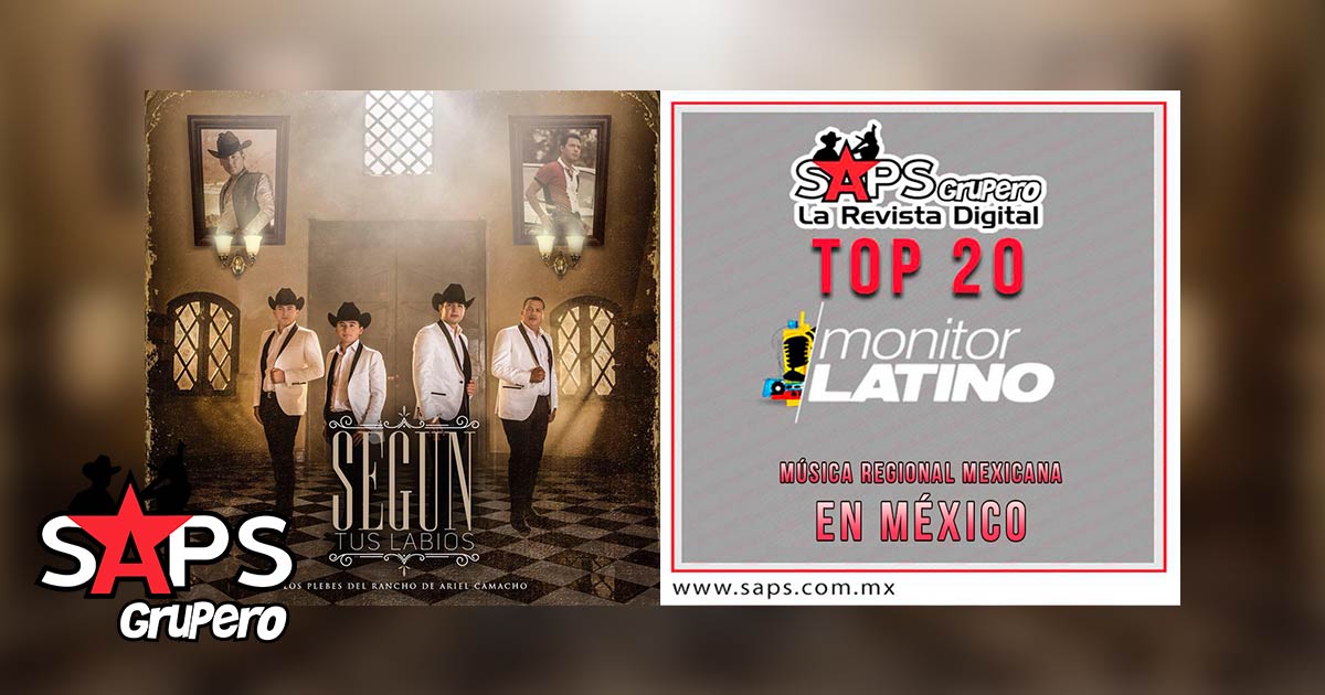 Top 20 de la Música Popular en México por MonitorLatino del 27 de Agosto al 02 de Septiembre de 2018