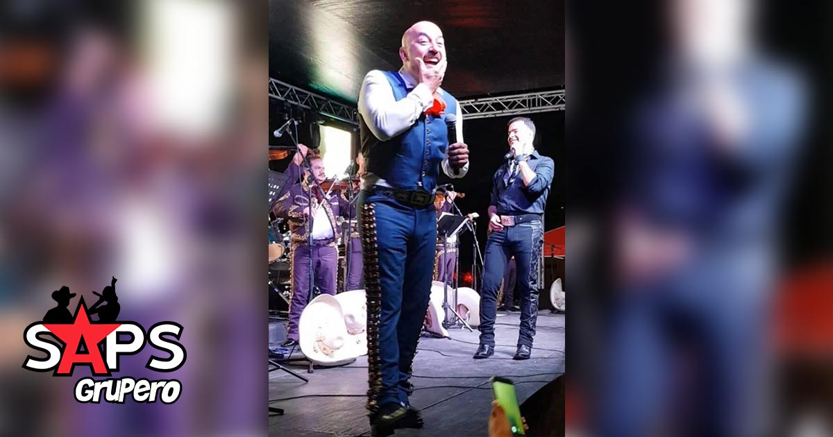 Lupillo Rivera engalana evento en Dallas cantando con mariachi