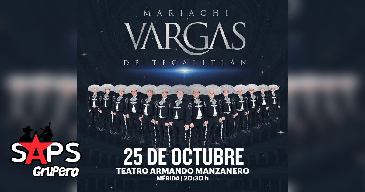 El Mariachi Vargas de Tecalitlán llega a Mérida por primera vez