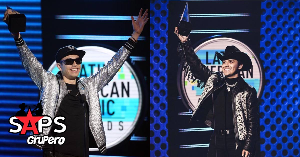 Raymix y Christian Nodal arrasan premiaciones en los Latin American Music Awards 2018