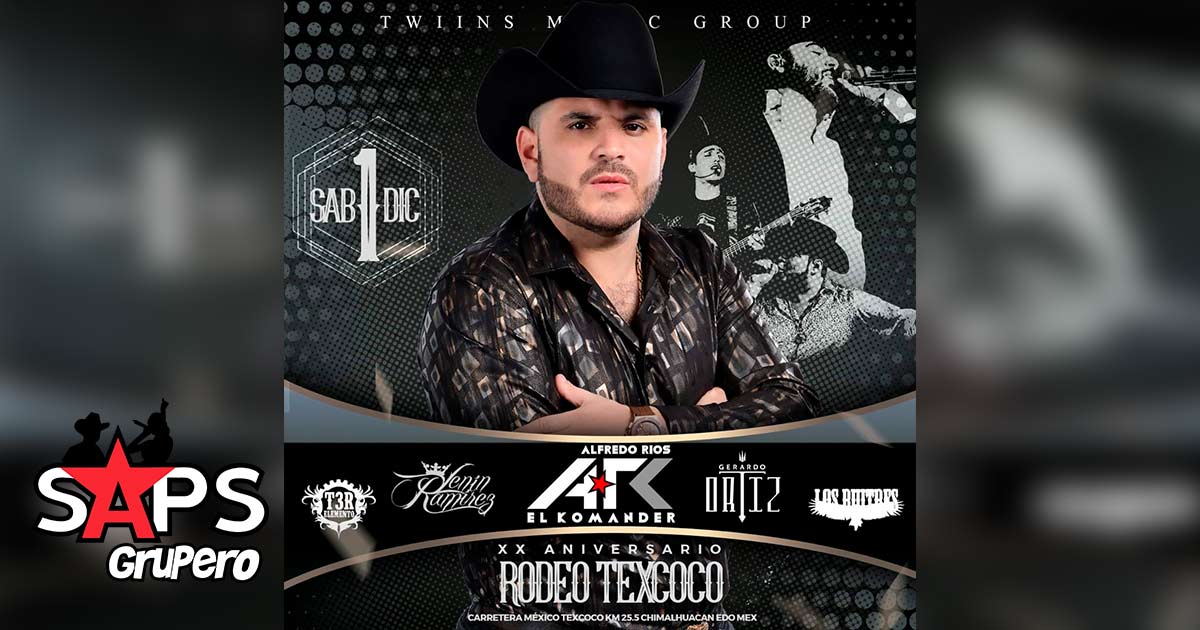 Gran concierto en Rodeo Texcoco este 01 de Diciembre