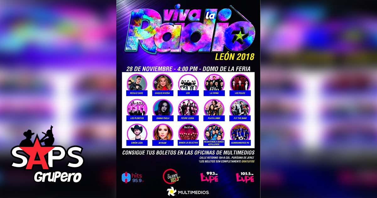 Se encuentra todo listo para el Viva La Radio, León 2018