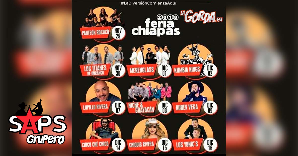 Feria Chiapas 2018 confirma cartel del Teatro del Pueblo