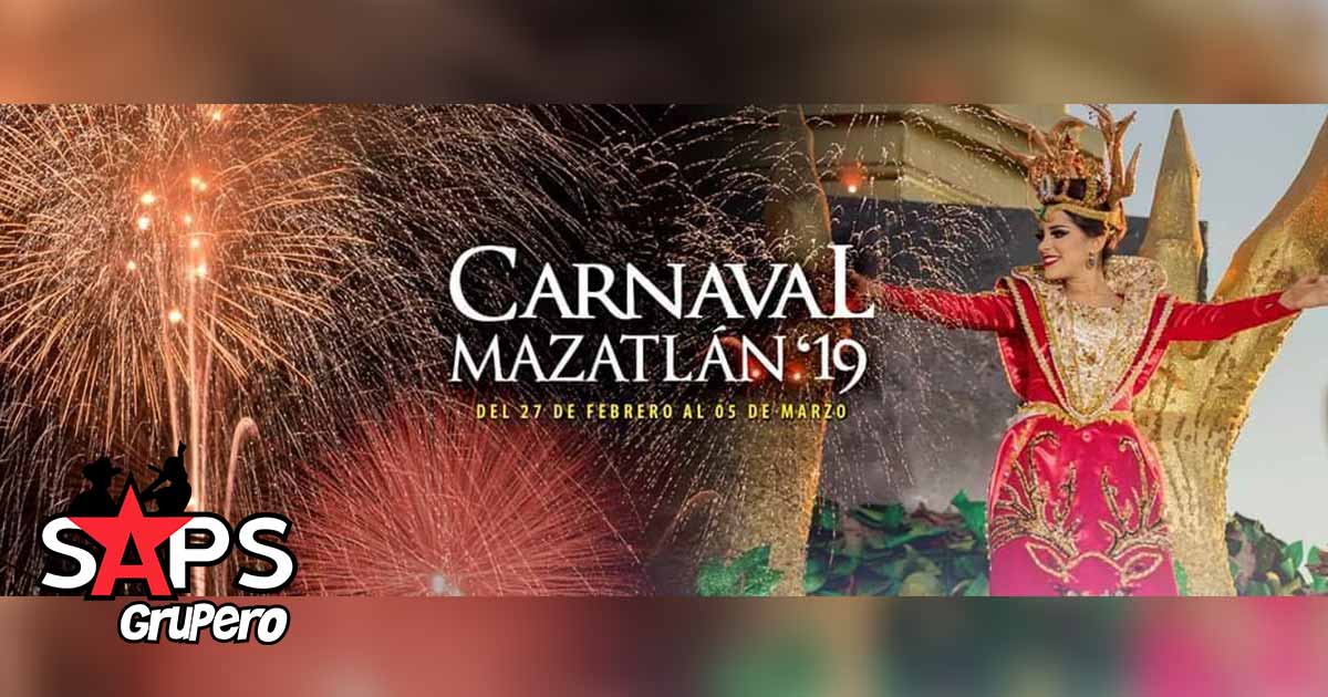Carnaval Mazatlán 2019 programa oficial