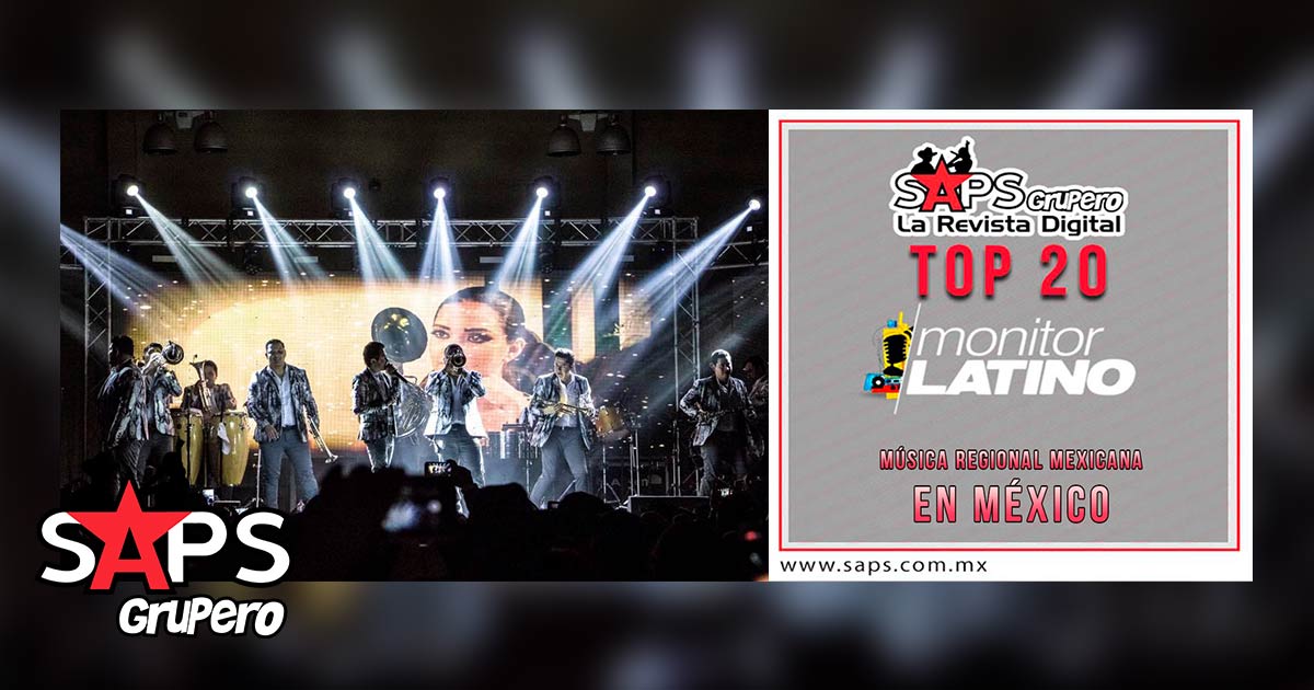 Top 20 de la Música Popular en México por MonitorLatino del 17 al 23 de diciembre de 2018