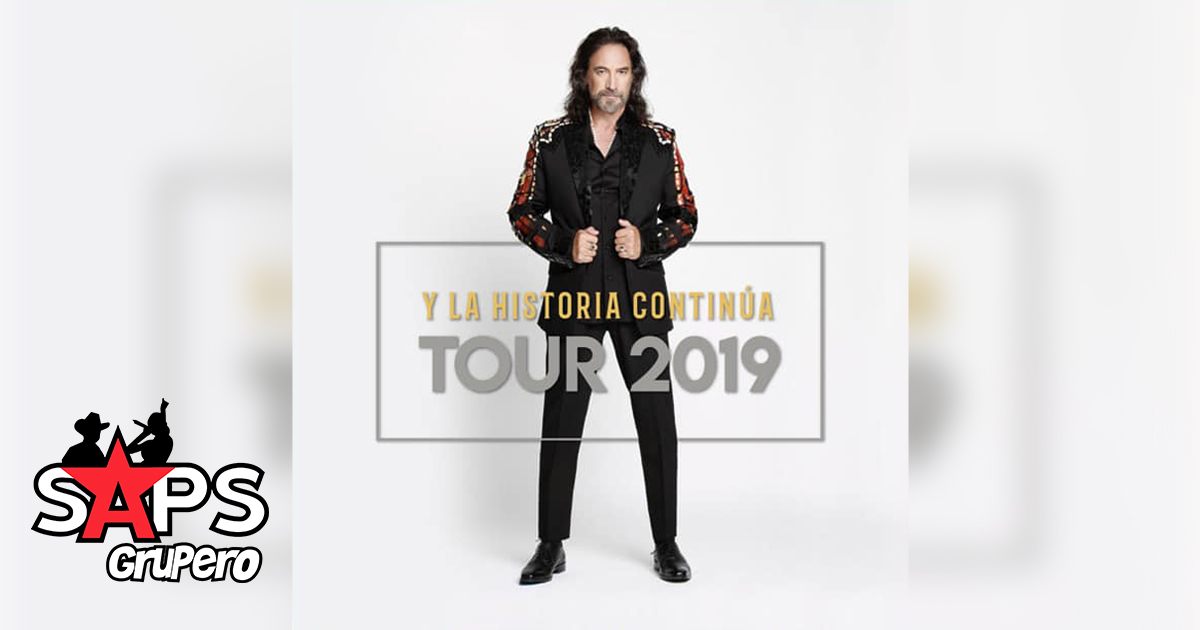 «Y La Historia Continúa» para Marco Antonio Solís en tour 2019