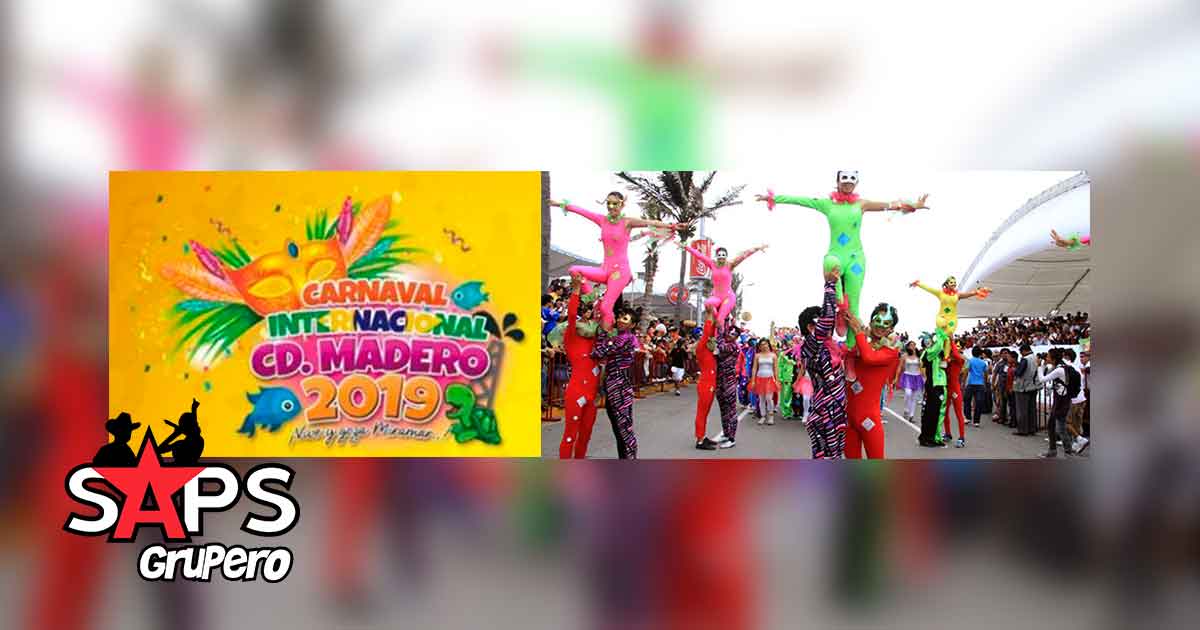 Carnaval Internacional Ciudad Madero 2019, cartelera oficial