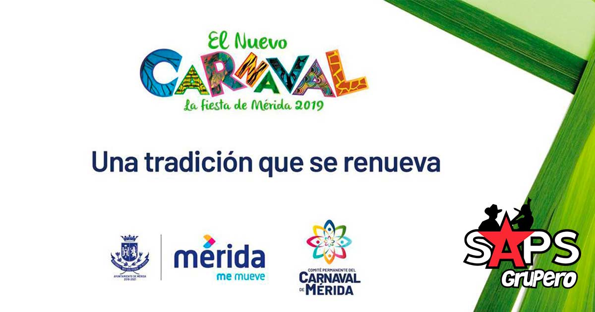Carnaval Mérida 2019, programa oficial
