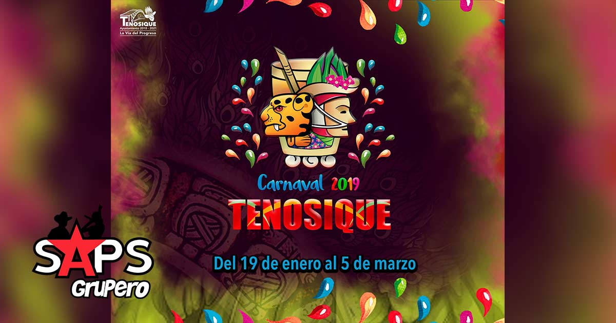 Carnaval Tenosique 2019, programa oficial