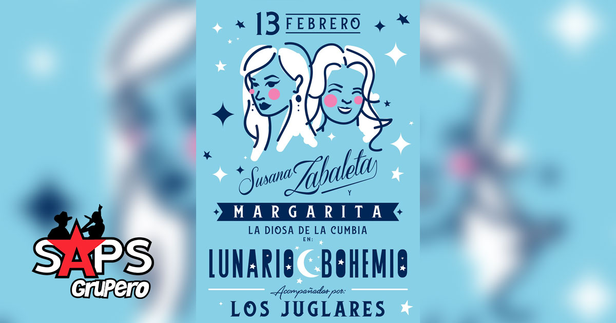 Susana Zabaleta y Margarita “La Diosa de la Cumbia”, en el Lunario