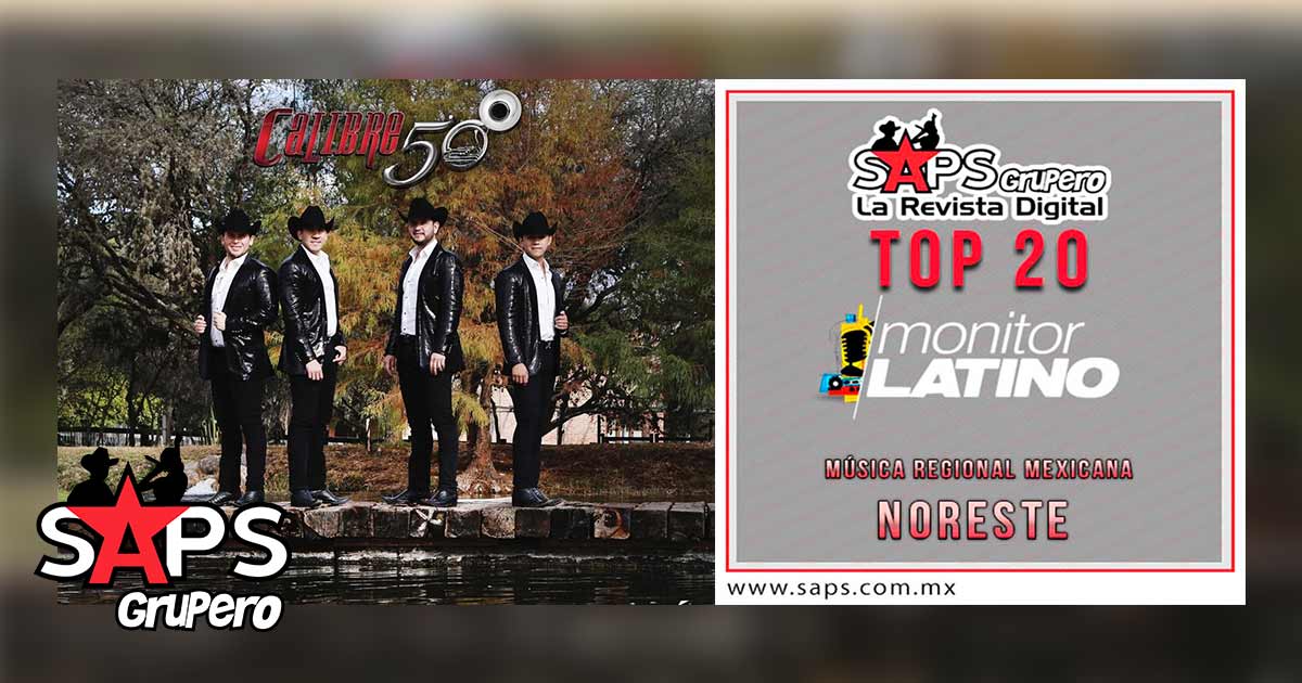 Top 20 de la Música Popular del Noreste de México por MonitorLatino del 24 al 30 de diciembre de 2018