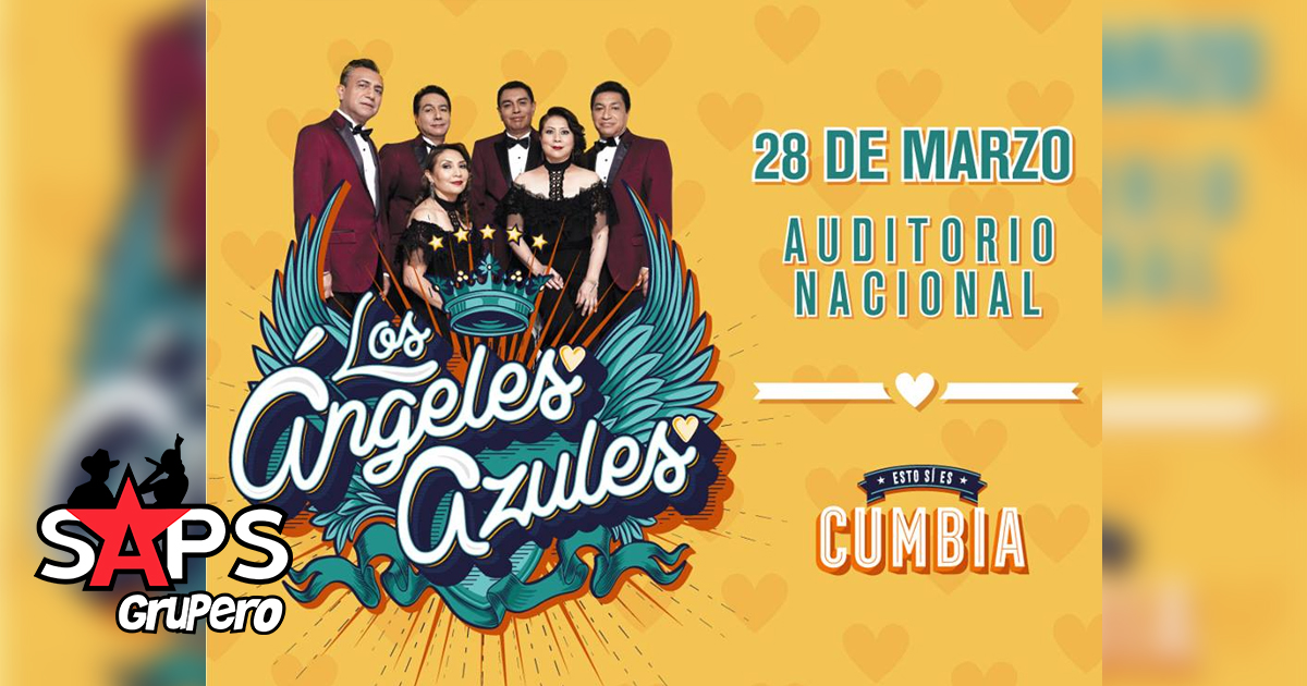Los Ángeles Azules al Auditorio Nacional el 28 de marzo