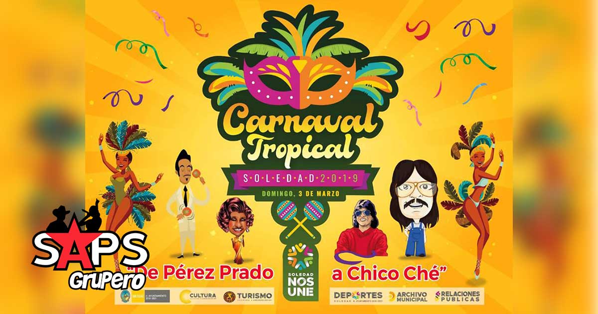 Carnaval Soledad Tropical 2019, cartelera oficial