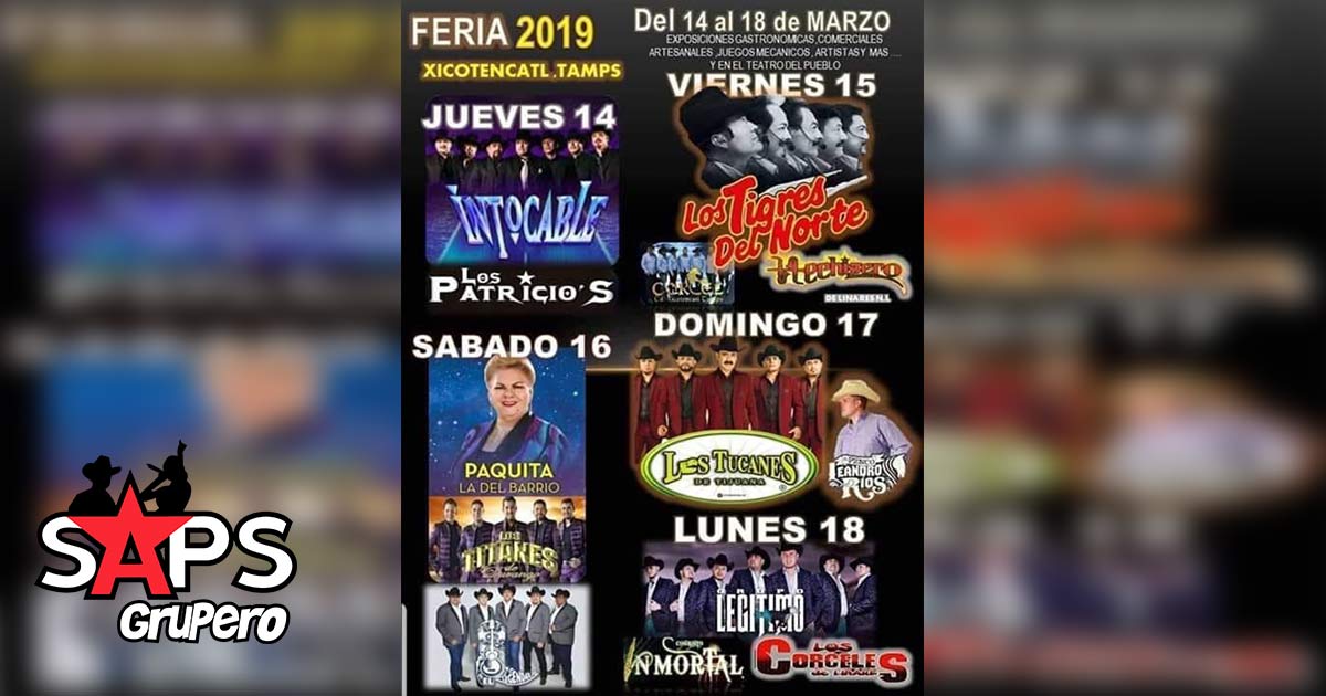 Todo listo para la Feria Xicoténcatl 2019