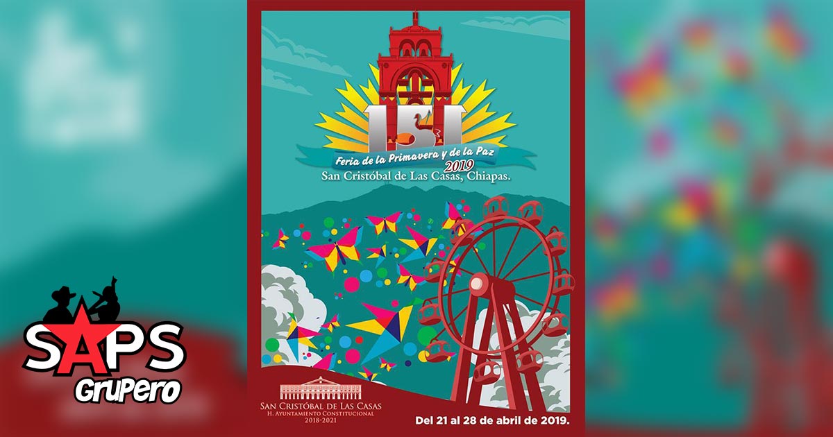 Feria de la Primavera y de la Paz San Cristóbal 2019, Cartelera Oficial