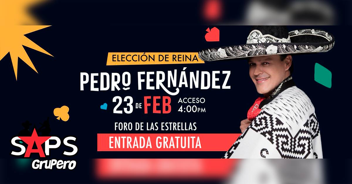 PEDRO FERNÁNDEZ EN LA ELECCIÓN DE REINA DE LA FNSM 2019