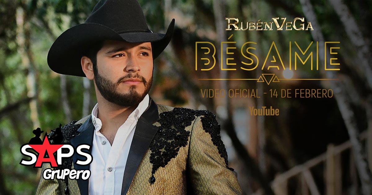 Rubén Vega estrena el video “Bésame” este 14 de febrero