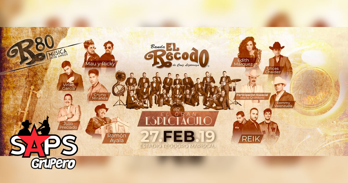 Banda El Recodo confirma elenco para El Gran Espectáculo en Mazatlán