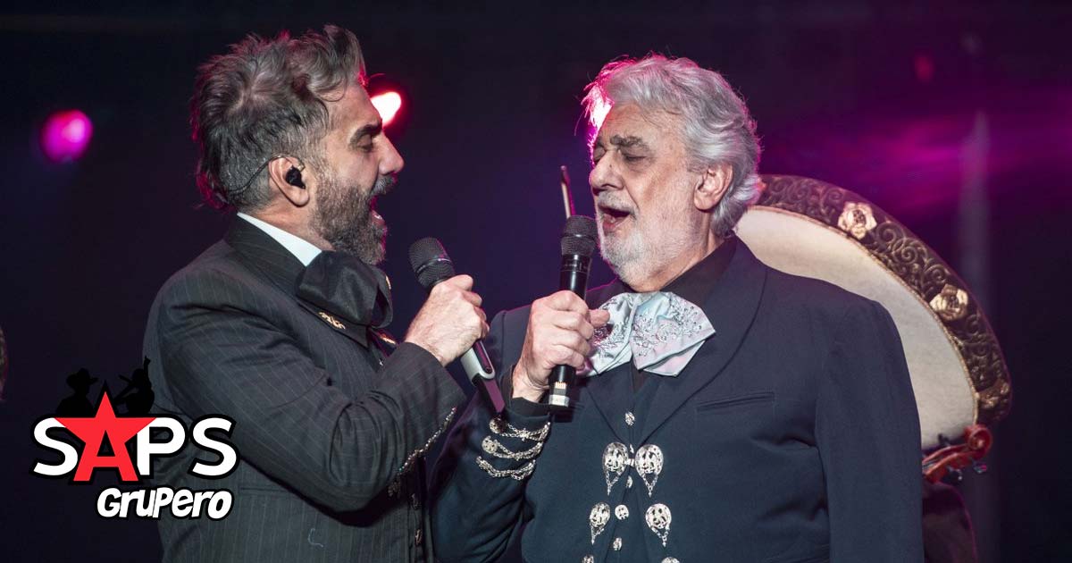 Alejandro Fernández tiene emotivo concierto con Plácido Domingo