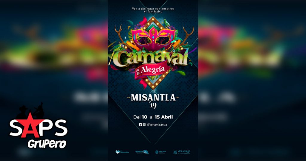 Carnaval Misantla 2019, Cartelera Oficial