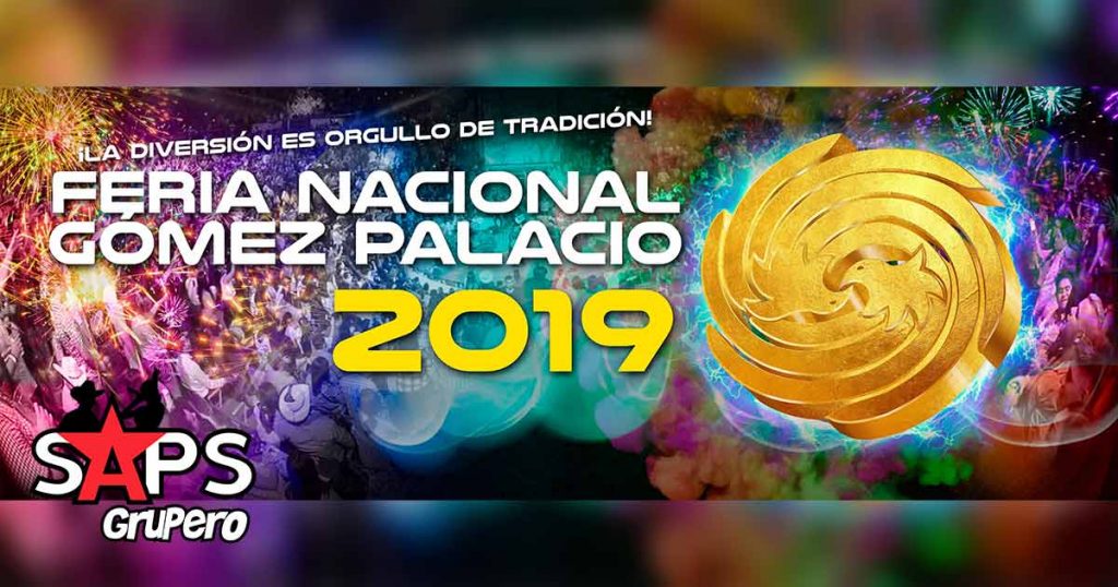 Feria Nacional Gómez Palacio 2019, Cartelera Oficial