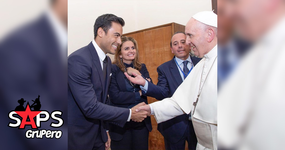 Carlos Rivera es nombrado Embajador de la Fundación Scholas en México por el Papa Francisco