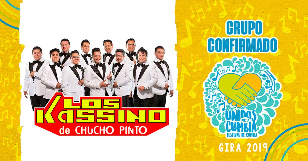 Los Kassino de Chucho Pinto, confirmado al Festival Unidos Por La Cumbia