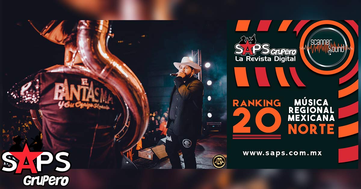 Top 20 de la Música Popular del Pacífico de México por Scanner Sound del 08 al 14 de abril de 2019
