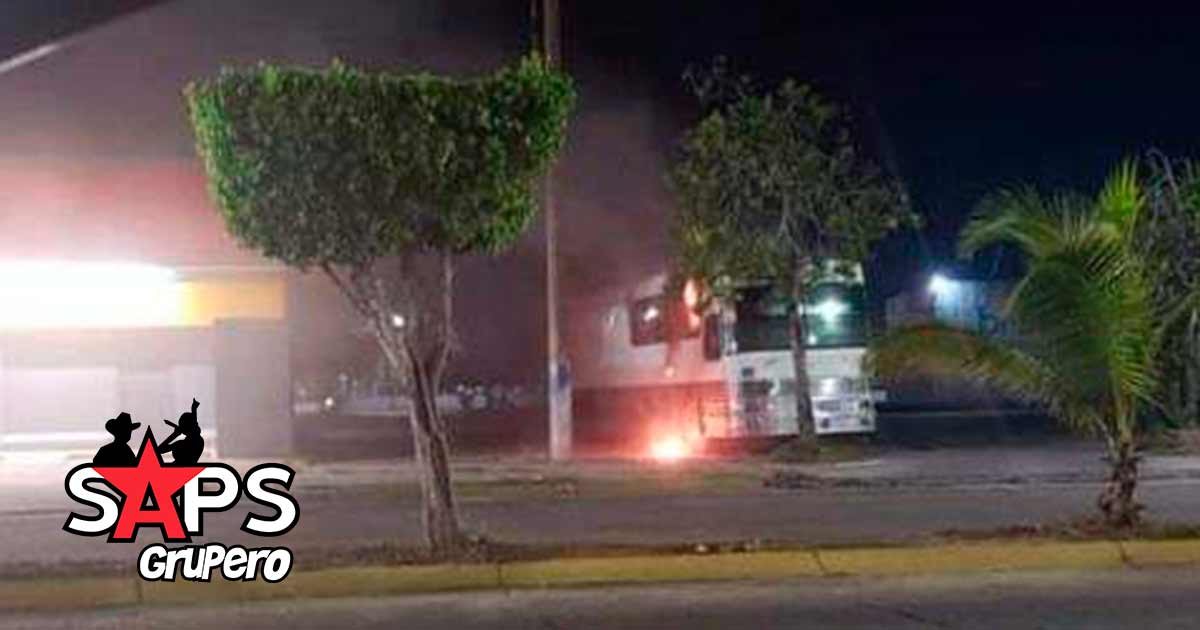 Incendian camión del Grupo G5 en Veracruz