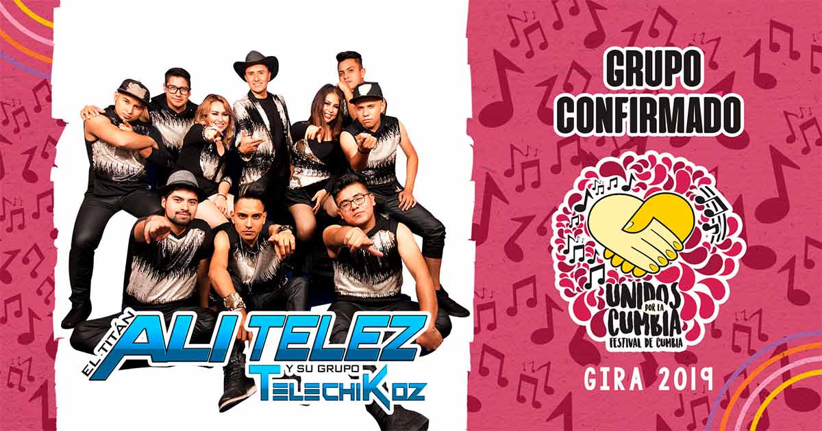 Alí Telez y Su Grupo Telechikoz, confirmados al Festival Unidos Por La Cumbia en Veracruz