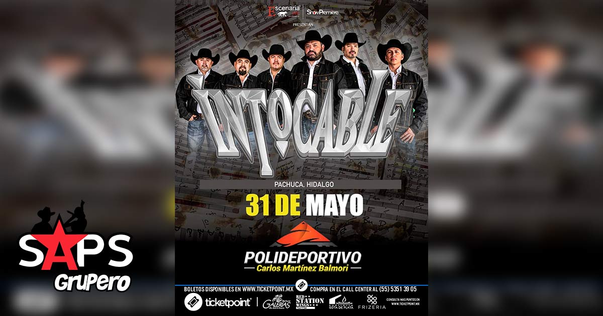 Intocable llegará a Pachuca con su Tour Percepción 2019