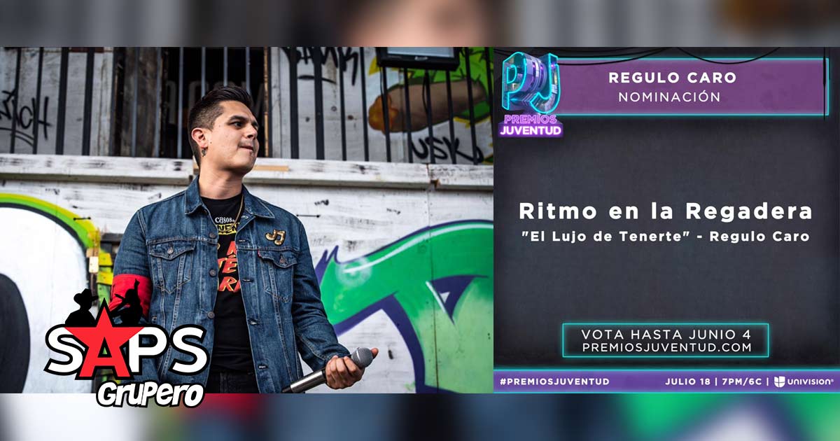 Régulo Caro nominado a los Premios Juventud con “El Lujo De Tenerte”