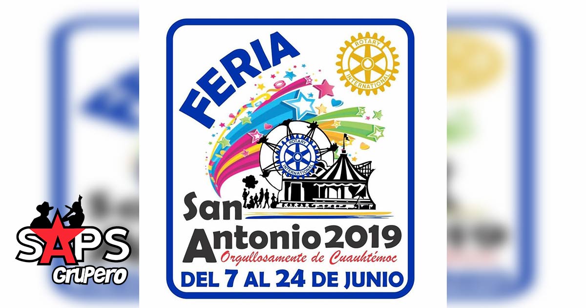 Feria San Antonio Cuauhtémoc 2019 – Cartelera Oficial