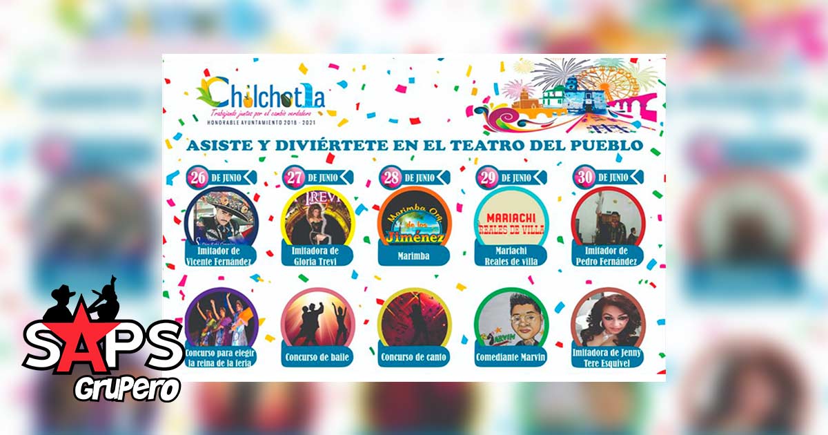 Feria de Chilchotla 2019 – Cartelera Oficial