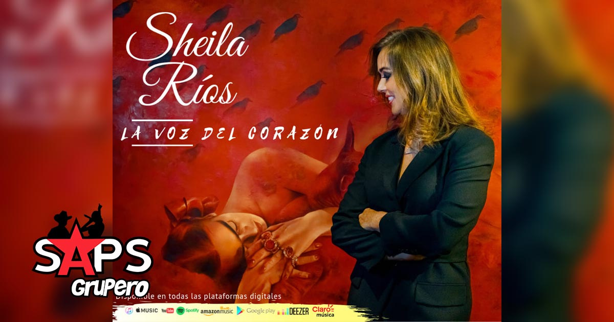 Sheila Ríos es “LA VOZ DEL CORAZÓN” en nuevo disco