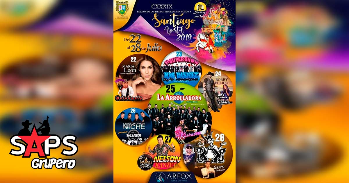 Feria Santiago Tuxtla 2019 – Cartelera Oficial