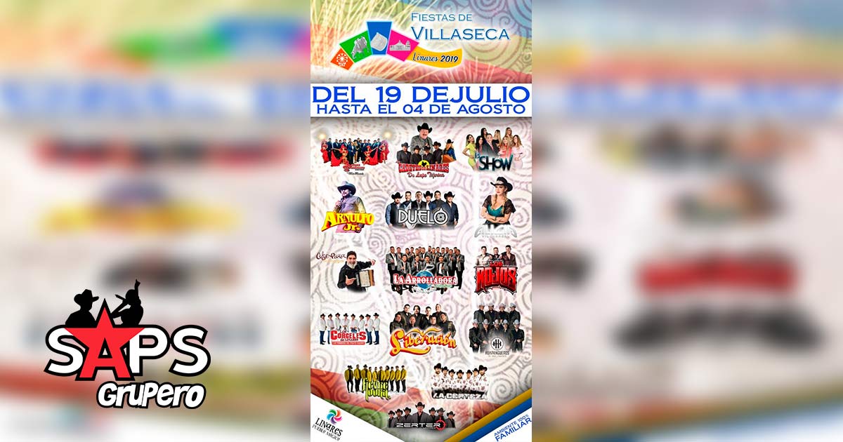 Fiestas de Villaseca Linares 2019 – Cartelera Oficial