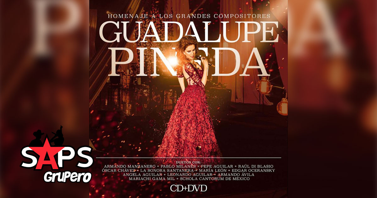 Guadalupe Pineda rinde “HOMENAJE A LOS GRANDES COMPOSITORES” en nuevo álbum