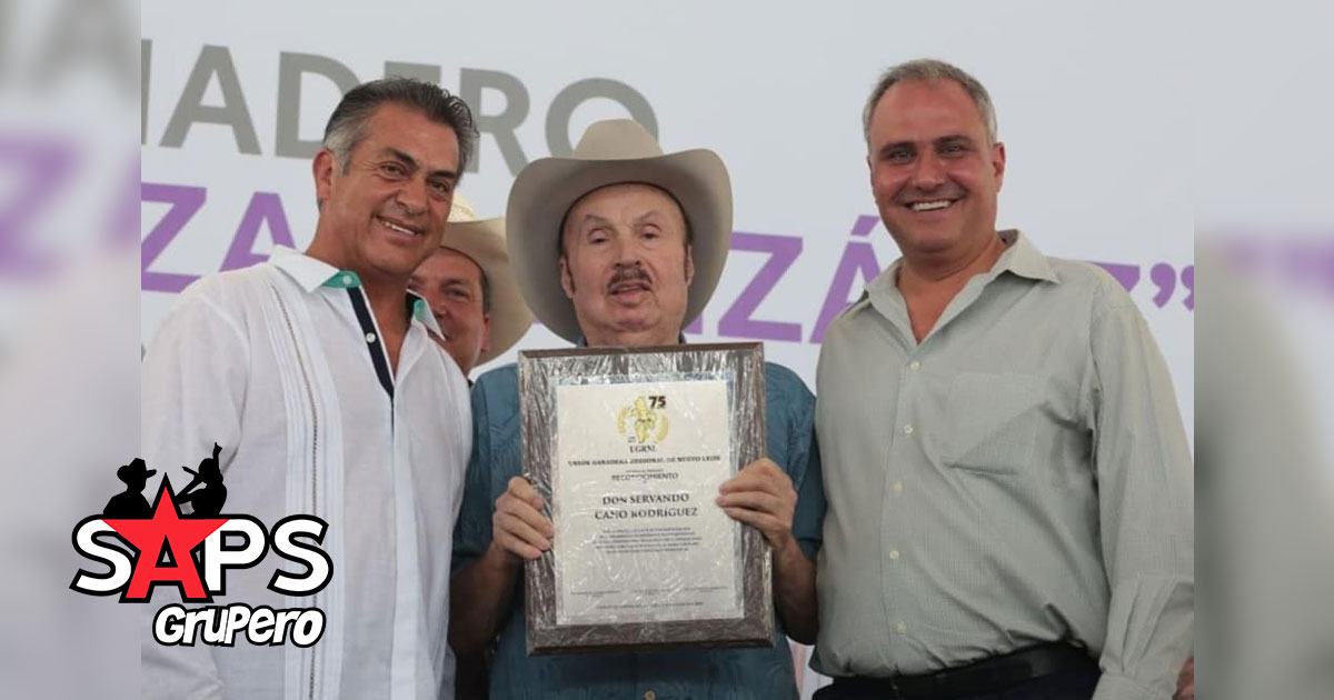 Servando Cano recibe reconocimiento “El Día del Ganadero” en Nuevo León