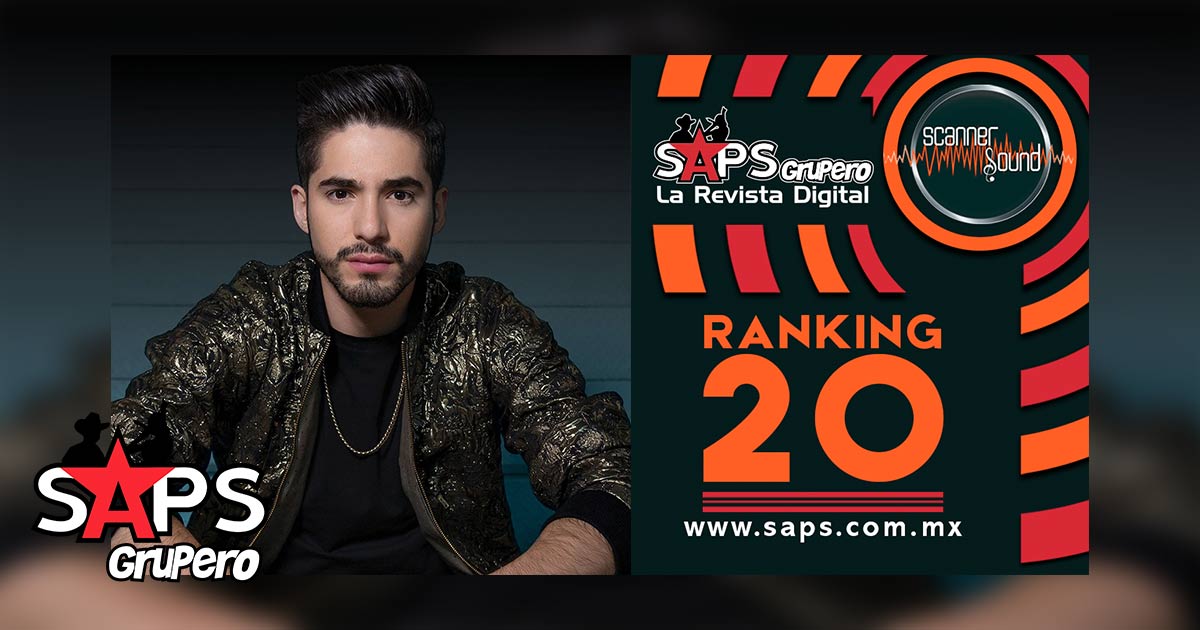 Top 20 de la Música Popular Mexicana en México por Scanner Sound del 02 al 08 de septiembre de 2019
