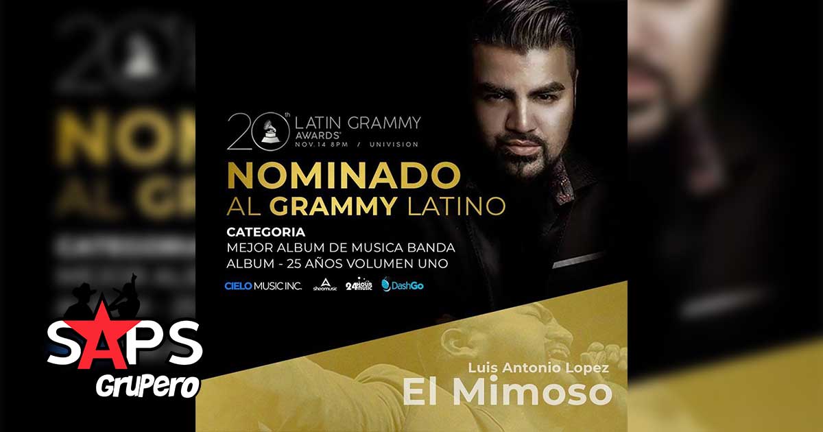 El Mimoso, nominado a los Latin Grammy 2019