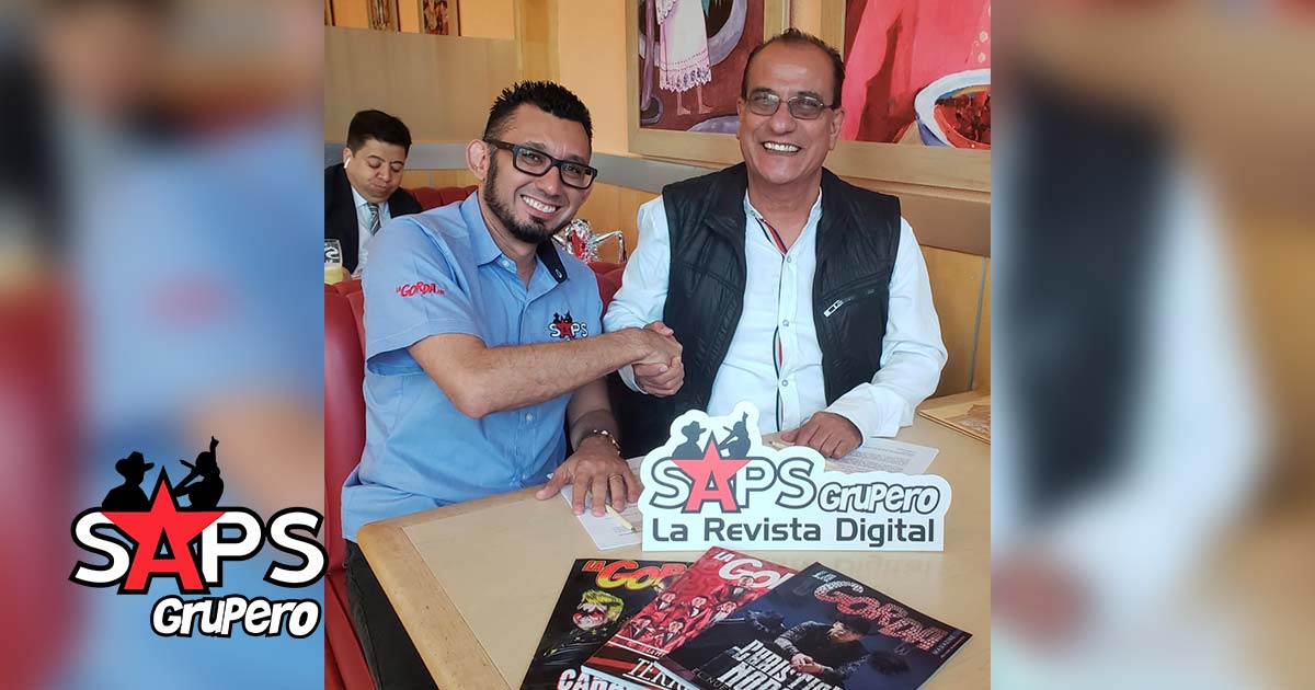 Daniel Villalobos firma contrato con el Sello Discográfico SAPS Grupero