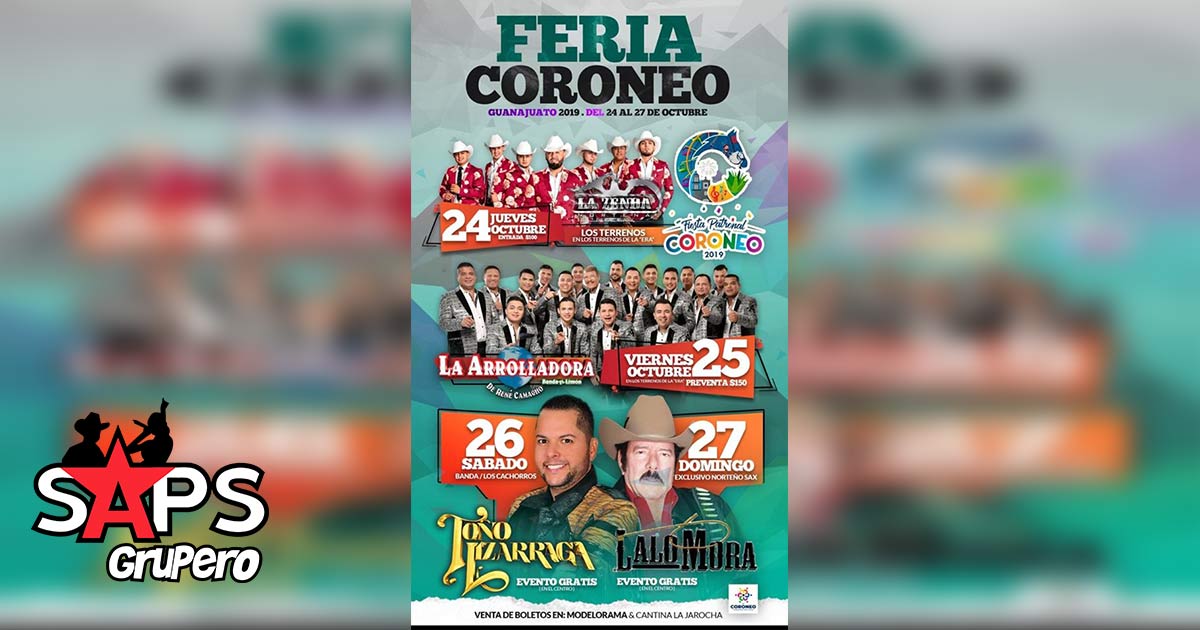 Feria Coroneo 2019 – Cartelera Oficial