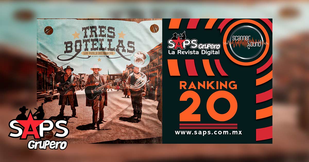 Top 20 de la Música Popular Mexicana en México por Scanner Sound del 14 al 20 de octubre de 2019