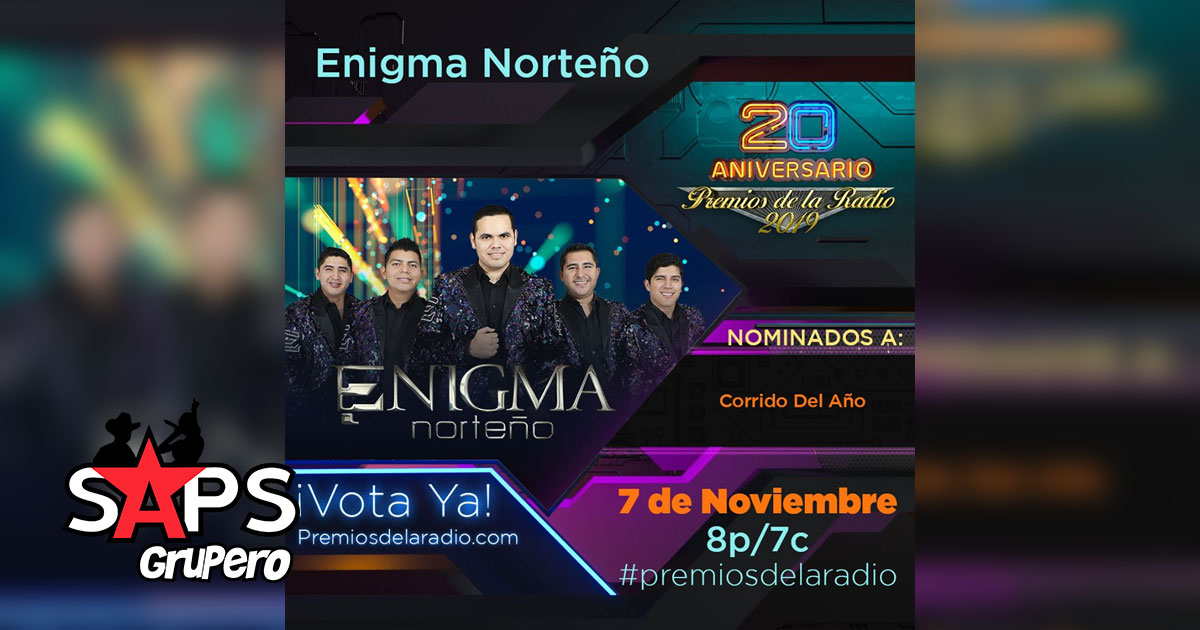 Enigma Norteño nominado a ‘Corrido del Año’ en los Premios de la Radio