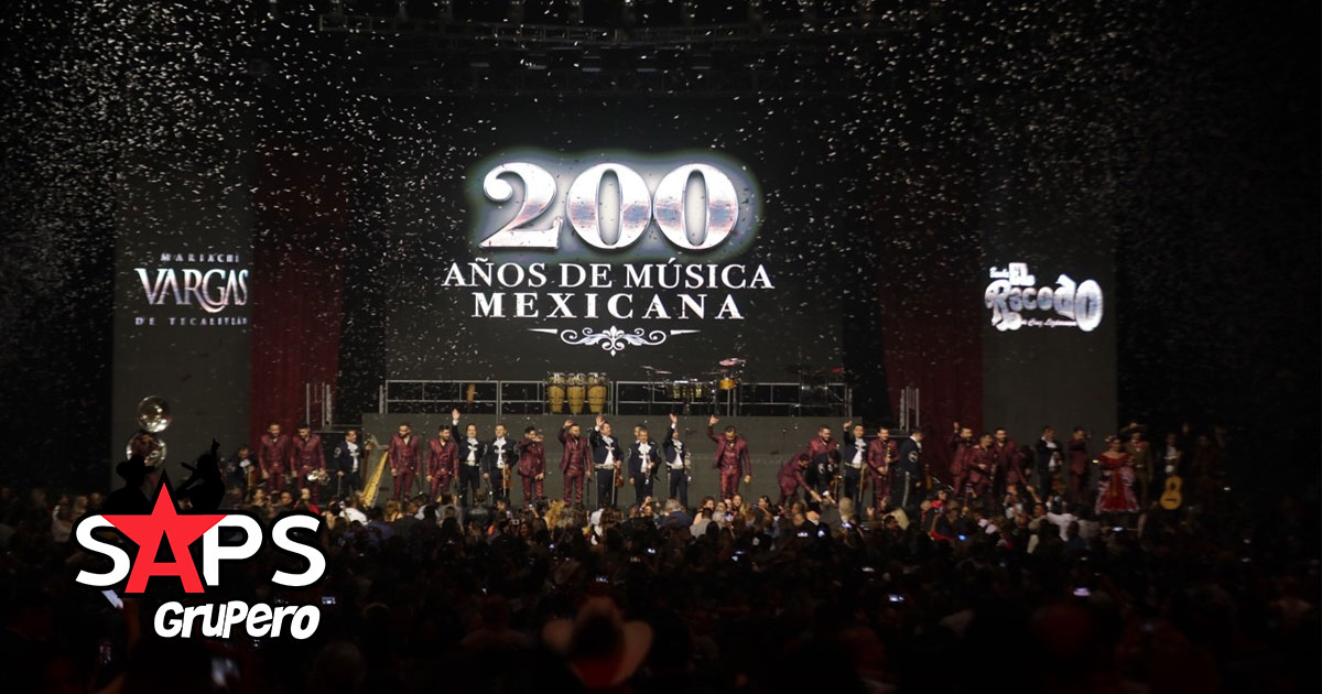“200 Años de Música Mexicana” junto a Banda El Recodo y el Mariachi Vargas de Tecalitlán es Sold Out en Los Ángeles, California