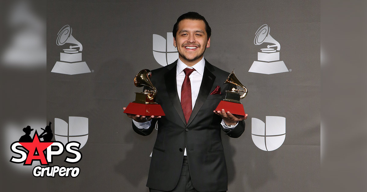 Christian Nodal un joven lleno de éxitos y ganador de dos Latin Grammy