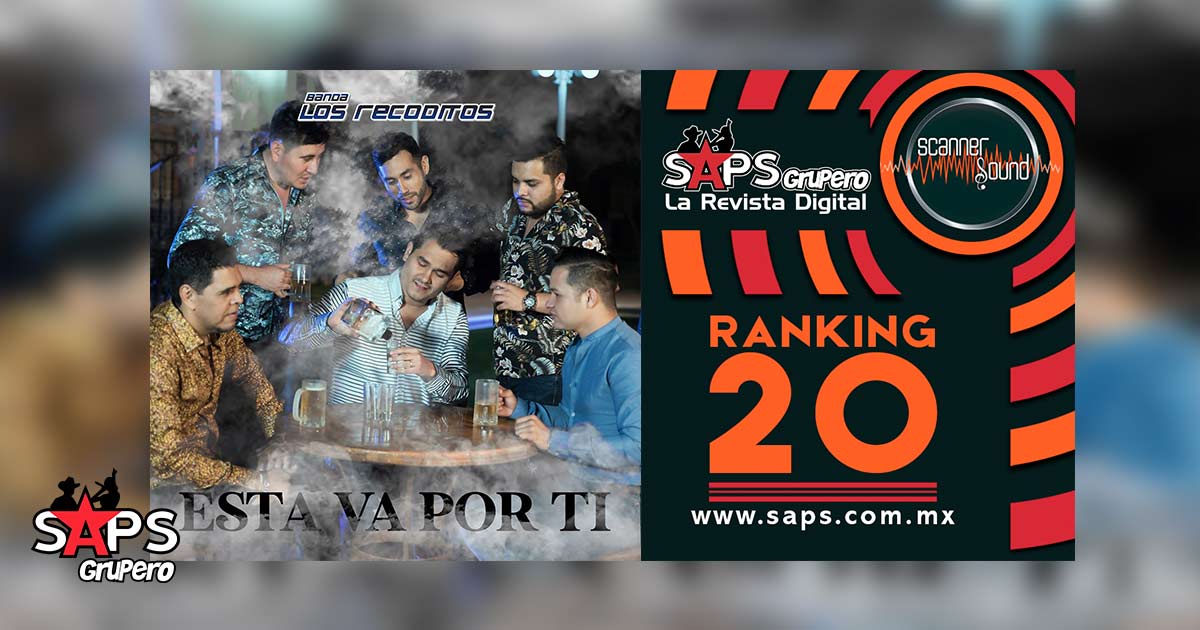 Top 20 de la Música Popular Mexicana en México por Scanner Sound del 04 al 10 de noviembre de 2019